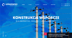 Desktop Screenshot of lesniewski.com.pl